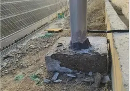 山东近3亿元重点工程现“脆皮”底座，承建方承认质量不达标
