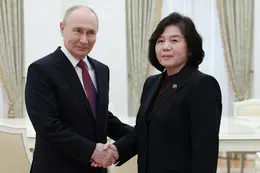 普京会见朝鲜外相崔善姬，高度评价俄朝双边关系